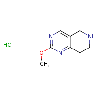 2-methoxy-5H,6H,7H,8H-pyrido[4,3-d]pyrimidine hydrochloride