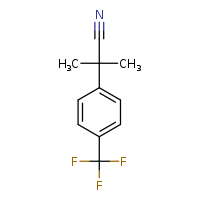 2-methyl-2-[4-(trifluoromethyl)phenyl]propanenitrile