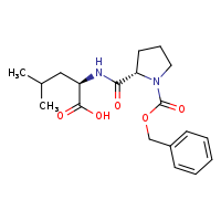 (2R)-2-{[(2S)-1-[(benzyloxy)carbonyl]pyrrolidin-2-yl]formamido}-4-methylpentanoic acid