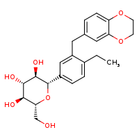 (2S,3R,4R,5S,6R)-2-[3-(2,3-dihydro-1,4-benzodioxin-6-ylmethyl)-4-ethylphenyl]-6-(hydroxymethyl)oxane-3,4,5-triol