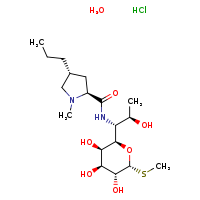 (2S,4R)-N-[(1R,2R)-2-hydroxy-1-[(2R,3R,4S,5R,6R)-3,4,5-trihydroxy-6-(methylsulfanyl)oxan-2-yl]propyl]-1-methyl-4-propylpyrrolidine-2-carboxamide hydrate hydrochloride