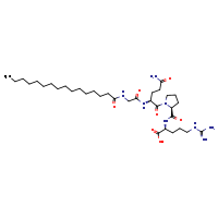 (2S)-5-carbamimidamido-2-{[(2S)-1-[(2S)-4-carbamoyl-2-(2-hexadecanamidoacetamido)butanoyl]pyrrolidin-2-yl]formamido}pentanoic acid