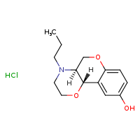 (2S,7S)-6-propyl-3,9-dioxa-6-azatricyclo[8.4.0.0²,?]tetradeca-1(14),10,12-trien-13-ol hydrochloride