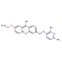 3-[2-(9-amino-7-ethoxyacridin-3-yl)diazen-1-yl]pyridine-2,6-diamine