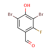 3,5-dibromo-2-fluoro-4-hydroxybenzaldehyde