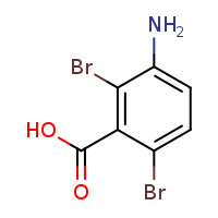 3-amino-2,6-dibromobenzoic acid