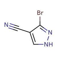 3-bromo-1H-pyrazole-4-carbonitrile