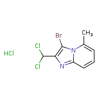 3-bromo-2-(dichloromethyl)-5-methylimidazo[1,2-a]pyridine hydrochloride