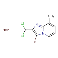 3-bromo-2-(dichloromethyl)-8-methylimidazo[1,2-a]pyridine hydrobromide