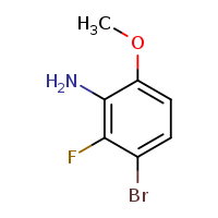 3-bromo-2-fluoro-6-methoxyaniline