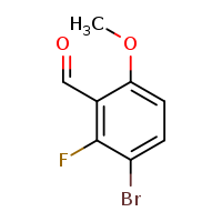 3-bromo-2-fluoro-6-methoxybenzaldehyde