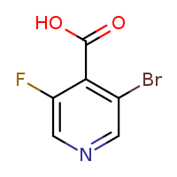 3-bromo-5-fluoropyridine-4-carboxylic acid