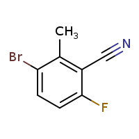 3-bromo-6-fluoro-2-methylbenzonitrile