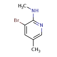 3-bromo-N,5-dimethylpyridin-2-amine