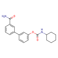 3'-carbamoyl-[1,1'-biphenyl]-3-yl N-cyclohexylcarbamate