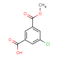 3-chloro-5-(methoxycarbonyl)benzoic acid