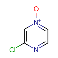 3-chloropyrazin-1-ium-1-olate
