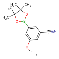 3-methoxy-5-(4,4,5,5-tetramethyl-1,3,2-dioxaborolan-2-yl)benzonitrile