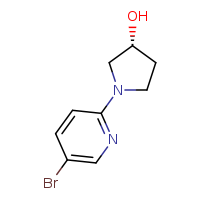 (3R)-1-(5-bromopyridin-2-yl)pyrrolidin-3-ol