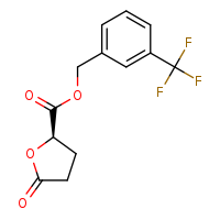 [3-(trifluoromethyl)phenyl]methyl (2R)-5-oxooxolane-2-carboxylate