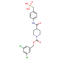 [4-(1-{[(3,5-dichlorophenyl)methoxy]carbonyl}piperidine-4-amido)phenyl]methylphosphonic acid