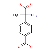 4-(1-amino-1-carboxyethyl)benzoic acid