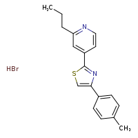 4-[4-(4-methylphenyl)-1,3-thiazol-2-yl]-2-propylpyridine hydrobromide