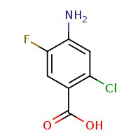 4-amino-2-chloro-5-fluorobenzoic acid