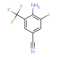 4-amino-3-iodo-5-(trifluoromethyl)benzonitrile