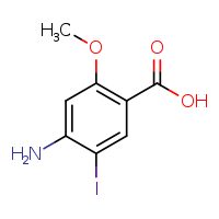 4-amino-5-iodo-2-methoxybenzoic acid