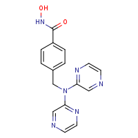 4-{[bis(pyrazin-2-yl)amino]methyl}-N-hydroxybenzamide