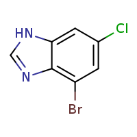 4-bromo-6-chloro-1H-1,3-benzodiazole