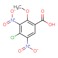 4-chloro-2-methoxy-3,5-dinitrobenzoic acid