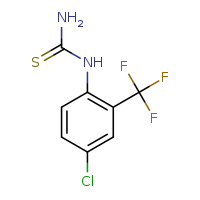 4-chloro-2-(trifluoromethyl)phenylthiourea