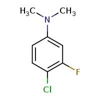 4-chloro-3-fluoro-N,N-dimethylaniline