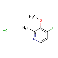 4-chloro-3-methoxy-2-methylpyridine hydrochloride