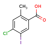 4-chloro-5-iodo-2-methylbenzoic acid