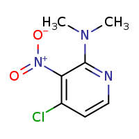 4-chloro-N,N-dimethyl-3-nitropyridin-2-amine