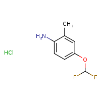 4-(difluoromethoxy)-2-methylaniline hydrochloride