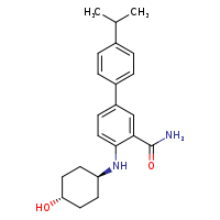 4'-isopropyl-4-{[(1r,4r)-4-hydroxycyclohexyl]amino}-[1,1'-biphenyl]-3-carboxamide