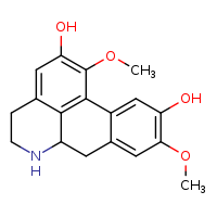5,16-dimethoxy-10-azatetracyclo[7.7.1.0²,?.0¹³,¹?]heptadeca-1(17),2,4,6,13,15-hexaene-4,15-diol