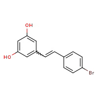 5-[(1E)-2-(4-bromophenyl)ethenyl]benzene-1,3-diol