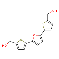 (5-{5-[5-(hydroxymethyl)thiophen-2-yl]furan-2-yl}thiophen-2-yl)methanol