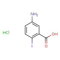 5-amino-2-iodobenzoic acid hydrochloride