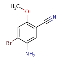 5-amino-4-bromo-2-methoxybenzonitrile