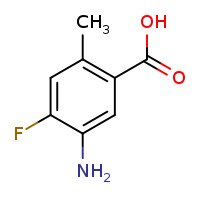 5-amino-4-fluoro-2-methylbenzoic acid