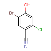 5-bromo-2-chloro-4-hydroxybenzonitrile
