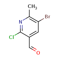 5-bromo-2-chloro-6-methylpyridine-3-carbaldehyde