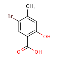 5-bromo-2-hydroxy-4-methylbenzoic acid