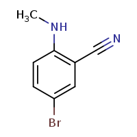 5-bromo-2-(methylamino)benzonitrile